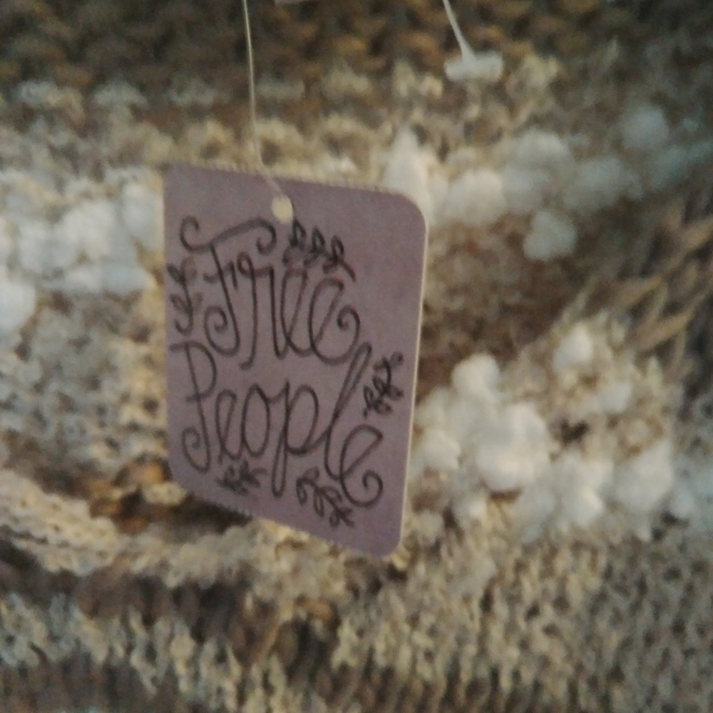 Free People Poncho Sweater Wrap Cover Up BNWT